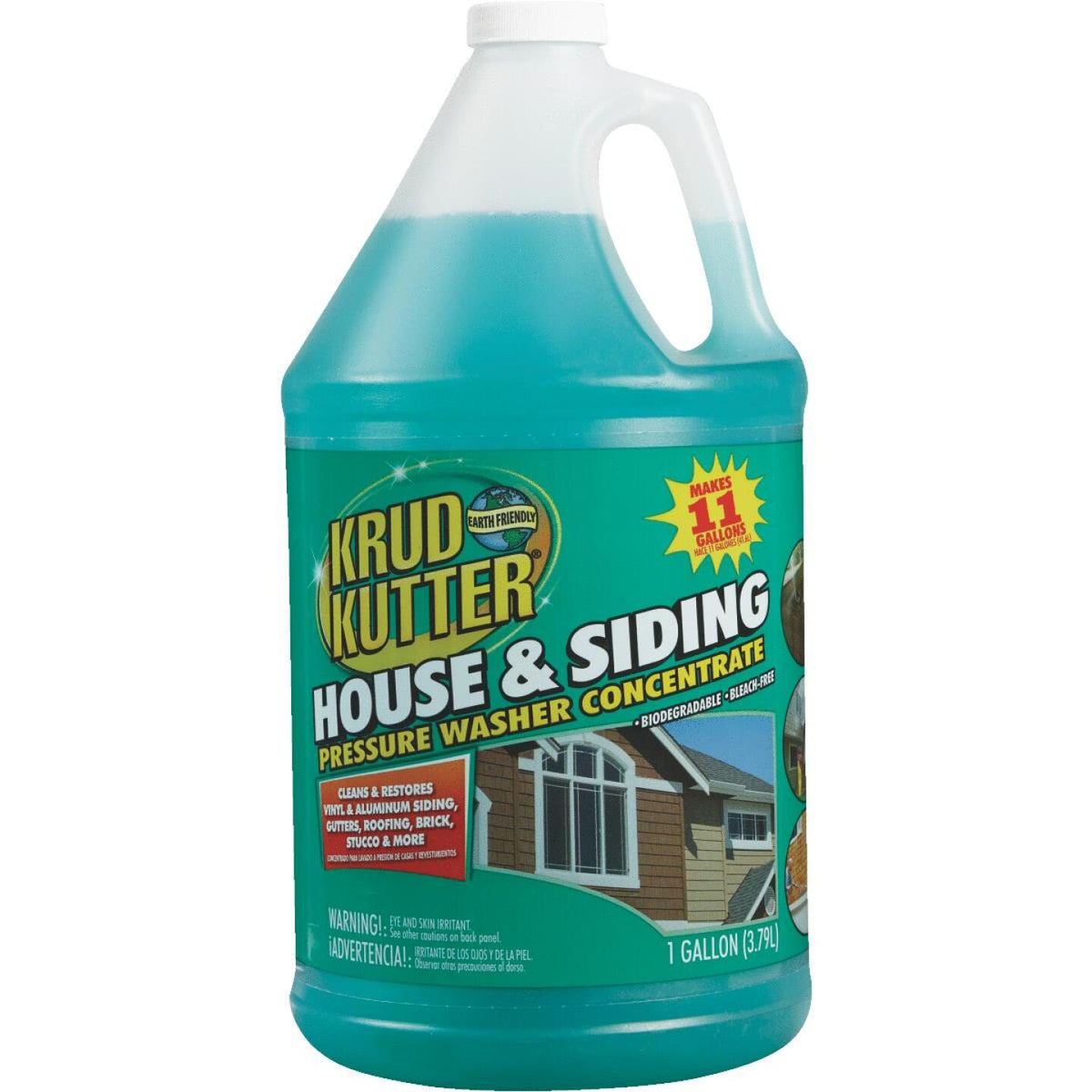 Krud Kutter House and Siding Cleaner Pressure Washer Concentrate, 1 Gal