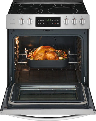 Frigidaire 30 Front Control Freestanding Electric Range Stainless Steel (30, Stainless Steel)