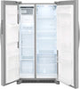 Frigidaire 25.6 Cu. Ft. 36 Standard Depth Side by Side Refrigerator Stainless Steel (25.6 Cu. Ft. 36, Stainless Steel)