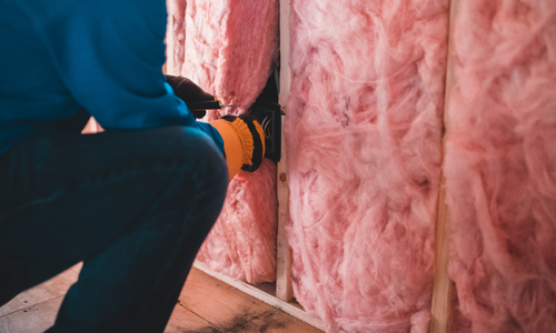 Installing insulation