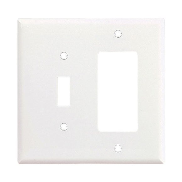 Eaton Combination Wallplate PJ126W (White)