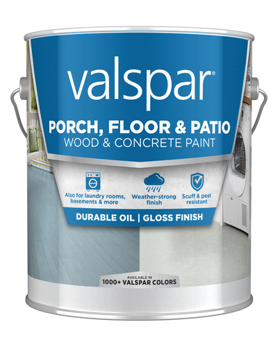 Valspar® Oil Porch, Floor & Patio Paint 1 Gallon Dark Brown (1 Gallon, Dark Brown)