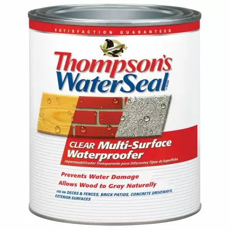 Thompson’s® WaterSeal® Clear Multi-Surface Waterproofer 1 quart Clear