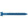 Masonry Screw Anchors With Bit, Hex Head, 1/4 x 3.25-In., 100-Pk.