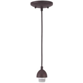 Decorative Mini Pendant Light Kit, Bronze