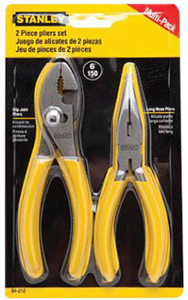 STANLEY PLIERS 2 PC SET