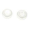 John Sterling Closet-Pro 1-1/4 In. Plastic Closet Rod Socket, White (2-Pack)