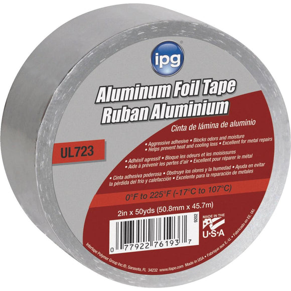 Intertape 2 In. x 50 Yd. UL723 Aluminum Foil Tape