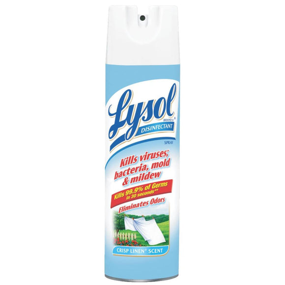 Lysol 19 Oz. Crisp Linen Disinfectant Spray