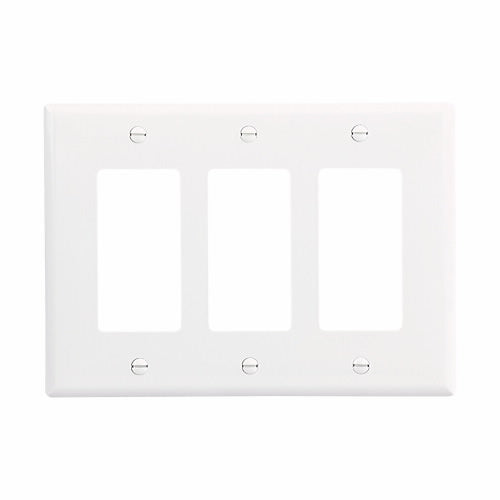 Eaton Cooper Wiring Decorator / GFCI Wallplate, White