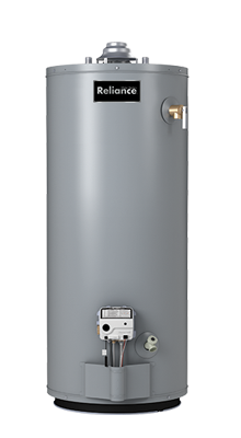 Reliance 40 Gallon Short Natural Gas Water Heater