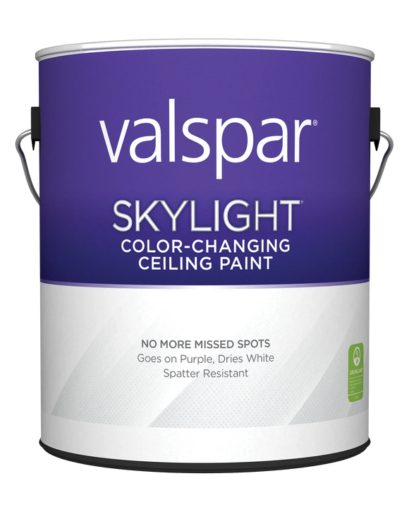 Valspar® Skylight® Color-Changing Ceiling Paint Flat 	1 Gallon Ultra White